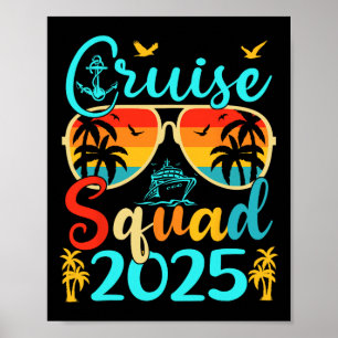 Poster Esquadrão de Cruzeiro Férias de Verão 2025 Família