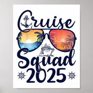 Poster Esquadrão de Cruzeiro Férias de Verão de 2025 Roup