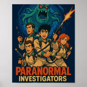 Poster Esquadrão de Espectro: Investigadores Paranormais