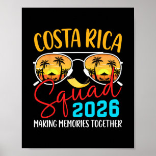 Poster Esquadrão de Férias na Costa Rica 2026 Férias Fami