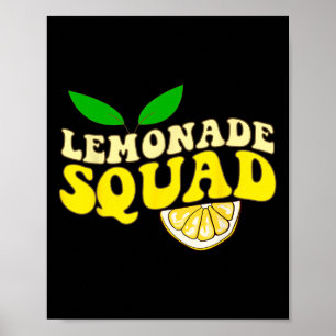 Poster Esquadrão De Limonada Engraçado Pelo Stand Boss Le