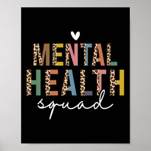 Poster Esquadrão De Saúde Mental Termina A Saúde Mental E