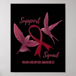 Poster Esquadrão de Suporte à Consciência do Aneurísmo