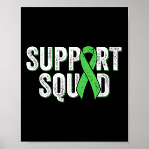 Poster Esquadrão de suporte ao linfoma não-hodgkins - Ver