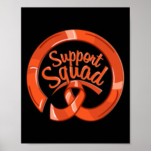 Poster Esquadrão de Suporte da Faixa de Sensibilização pa
