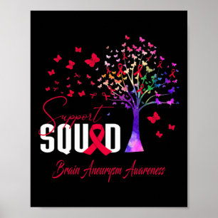 Poster Esquadrão De Suporte Para Sensibilização Para O An