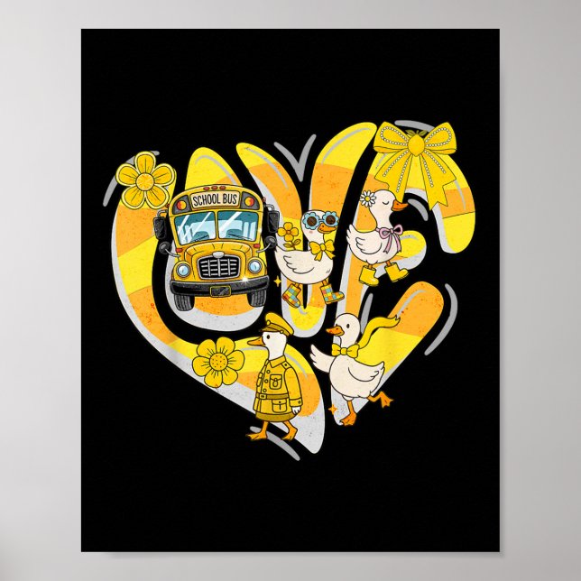 Poster Esquadrão de Transporte Bobo da Ganso Assistente d (Frente)