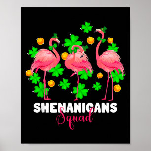 Poster Esquadrão de travessuras do dia de São Patrício fl