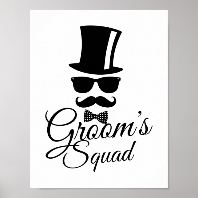 Poster Esquadrão do Groom (Frente)