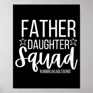 Poster Esquadrão Pai e Filha Dia dos Pais Correspondência