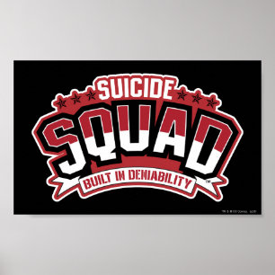 Pôster Esquadrão Suicida Negação Incorporada