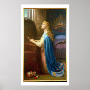 Pôster "Esqueça-me não" (o óleo em canvas)