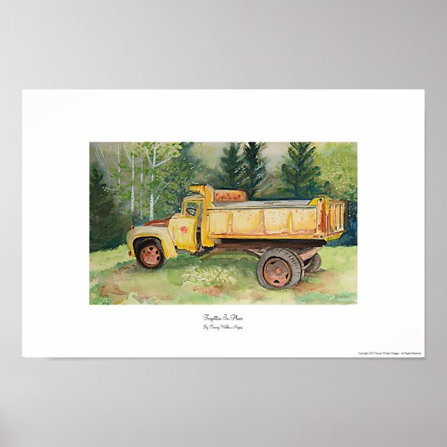 Pôster Esquecido no lugar (Frente)