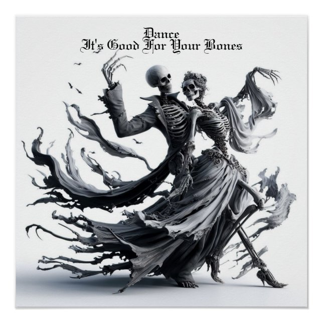 Pôster Esqueleto (Frente)