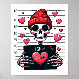 Poster Esqueleto Bonito Cogu I Rouba Corações Esqueleto V