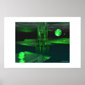 Poster Esqueleto da alienígena