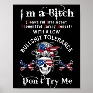 Poster Esqueleto da Geração X Eu Sou Um Esqueleto Intelig