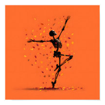 Esqueleto Dançante Bonito