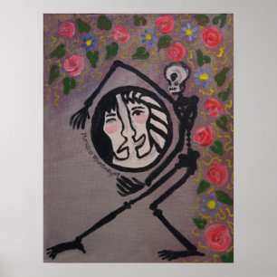 Poster Esqueleto de Percepção