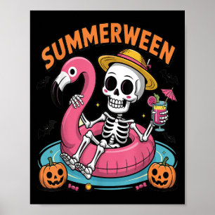 Poster Esqueleto De Summerdal À Espera De Hallow