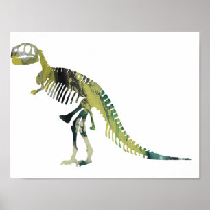 Pôster Esqueleto de Tyrannosaurus
