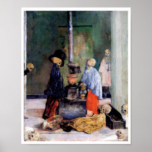 Pôster Esqueletos se Aquecendo