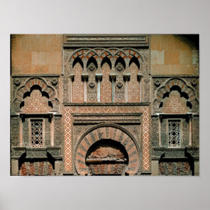 Pôster Esquema decorativo acima da entrada