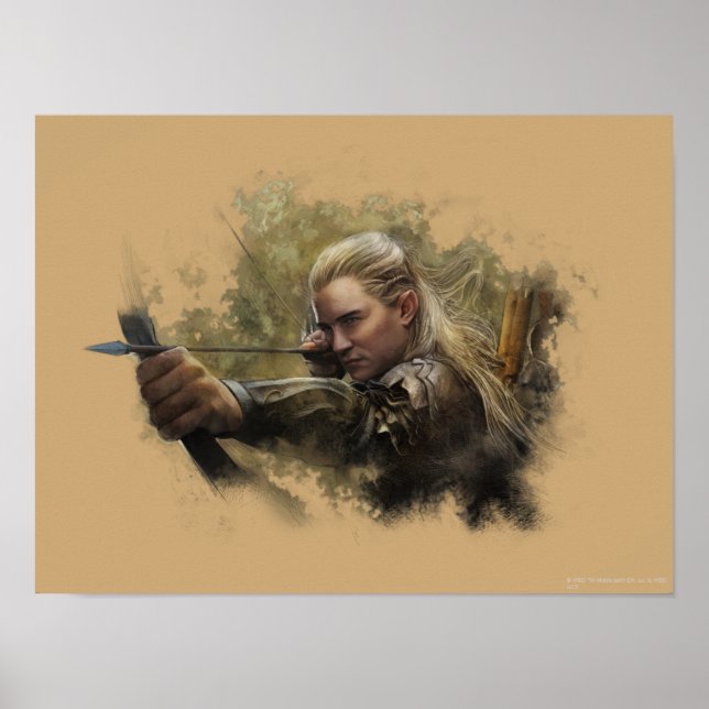 Pôster Esquema LEGOLAS GREENLEAF™ (Frente)