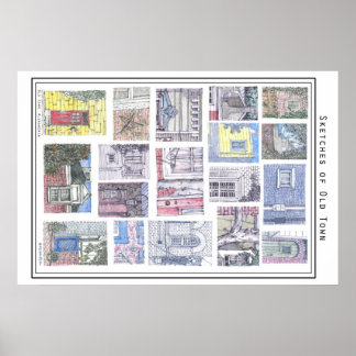 Poster Esquemas de Alexandria, VA