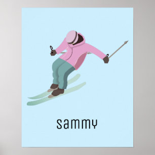 Poster Esqui