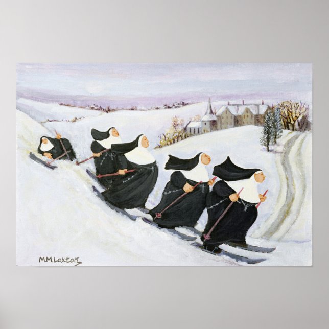 Poster Esqui (Frente)