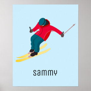 Poster Esqui