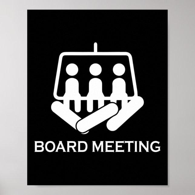 Poster Esqui de Snowboard Meeting Snowboard (Frente)