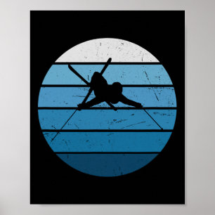 Poster Esqui em Estilo Livre Masculino Esporte de Inverno