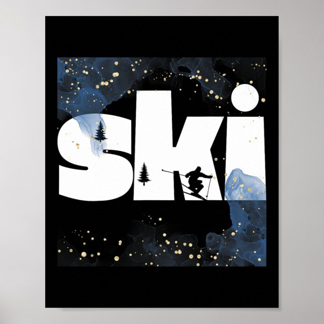 Poster Esqui Em Lopes4 (Frente)