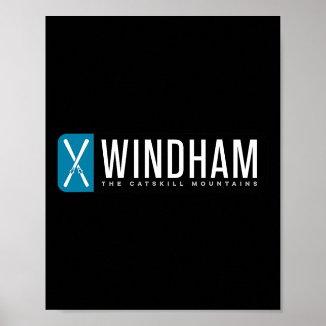 Poster Esqui em Montanha Windham  (Frente)