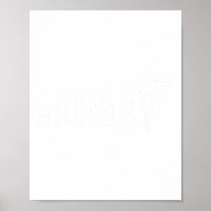 Poster Esqui Evolução esqui Esportes de inverno Esportes