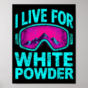 Poster Esqui Retro Snowboard Inverno Srts Vintage 80s 90s