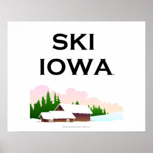 Pôster Esqui SUPERIOR Iowa