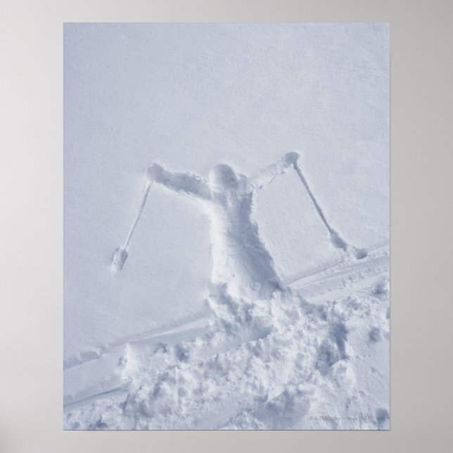 Pôster Esquiadores 2 (Frente)