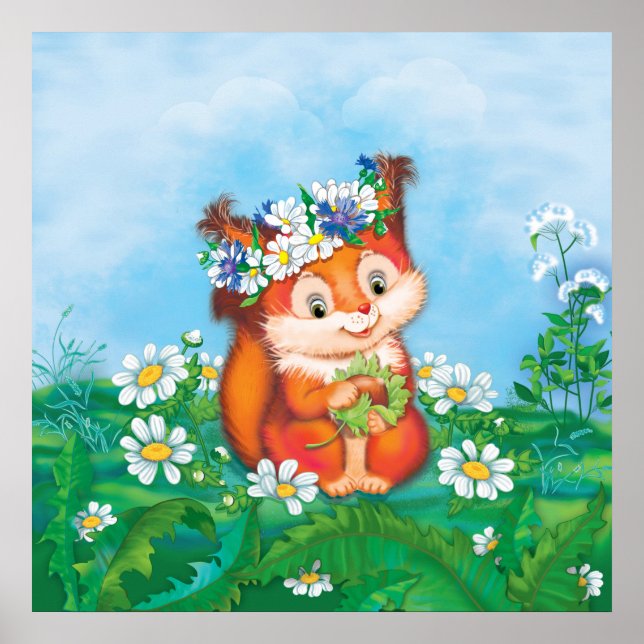 Pôster Esquilo (Frente)