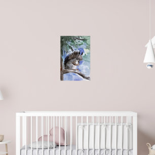 Poster Esquilo bonito