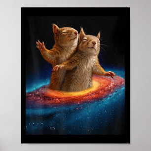 Poster Esquilo Titanic Meme Na Galáxia Espacial Oferecido
