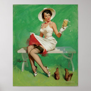 Poster Esquilos Pinos Para Cima