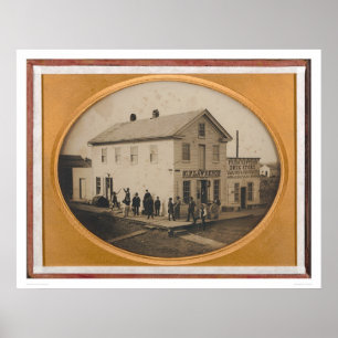 Pôster Esquina da rua do negócio… (40052)