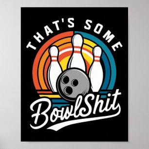 Poster Essa é uma Boliche de Bowl Bola de boliche Engraça