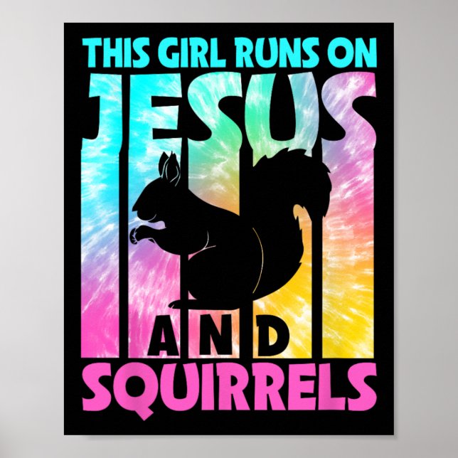 Poster Essa Garota Funciona Com Jesus E Amantes Engraçado (Frente)