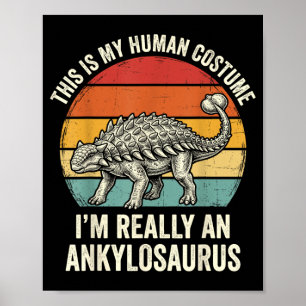 Poster Esse É Meu Disfarce De Humano Na Verdade Sou Um An