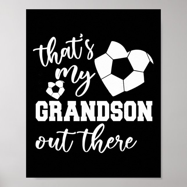 Poster Esse é meu neto lá fora Futebol Avó Mãe (Frente)