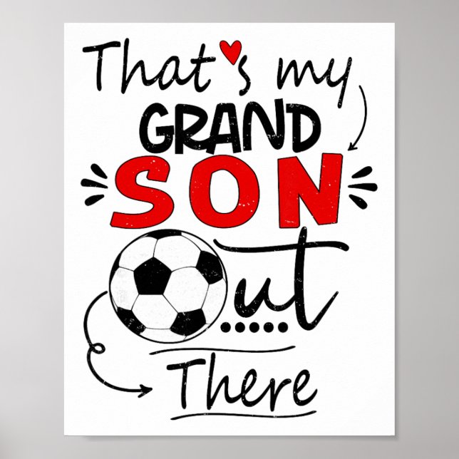 Poster Esse é meu neto lá fora Futebol para a vovó (Frente)
